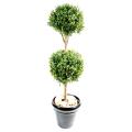 Buis Artificiel Tige Double Boule NEW